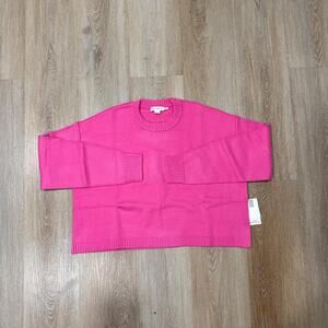 Good american cozy knit crew